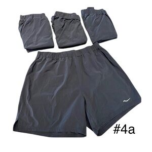 SAUCONY MEN'S OUTPACE 5" SHORTS (SET OF 4)